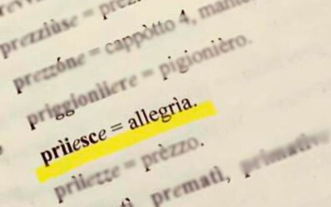 Cosa vuol dire “priscio”: origine e storia di una parola pugliese 